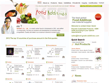 Tablet Screenshot of food-grade-additives.com